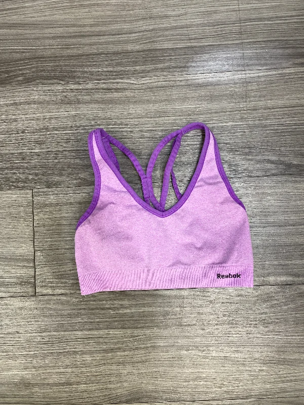 Purple Athletic Bra Reebok, Size S