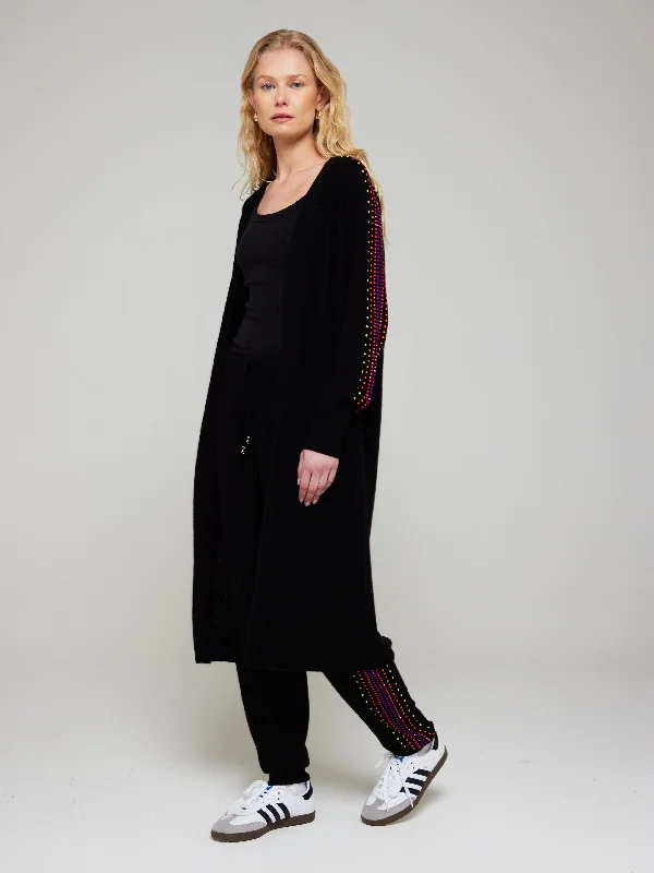 Stardust Longline Cashmere Cardigan