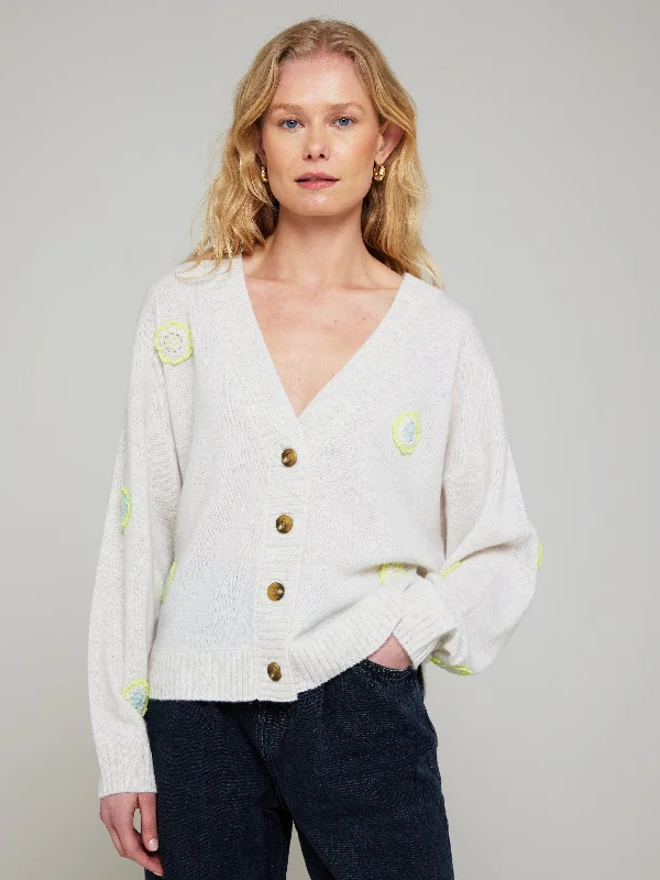 Fleur Cashmere Cardigan