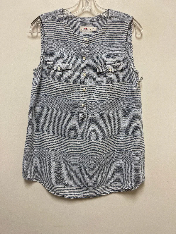 Dress Casual Short By Vineyard Vines In Blue, Size: S