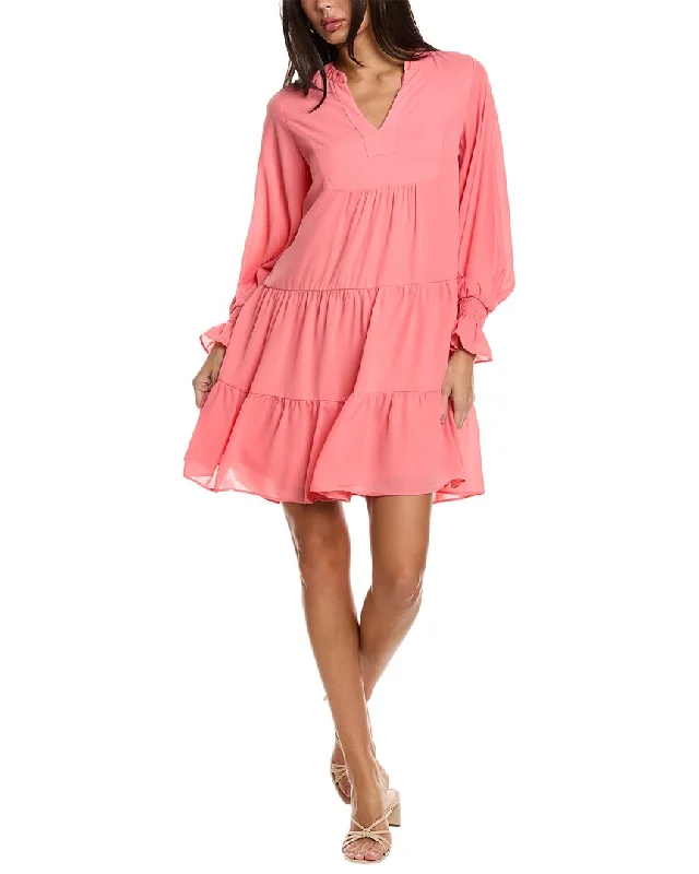 CeCe Tiered Mini Dress