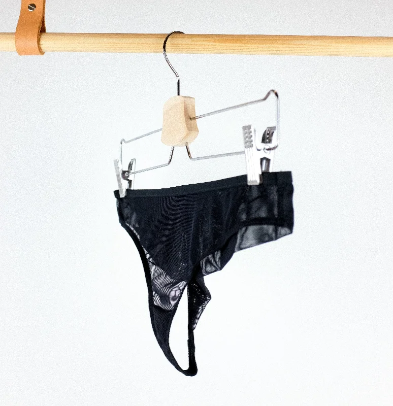 Mesh tanga [Black]